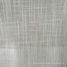 Manufacturer hot sell new curtain upholstery fabric with 100% polyester poly linen look CC2027 Sample BOOK CC2027-015